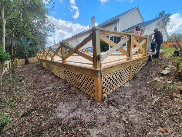 New Patio Built
